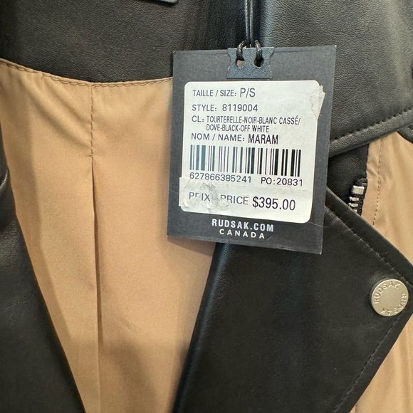 Rudsak biker jacket - Picture 2 of 5